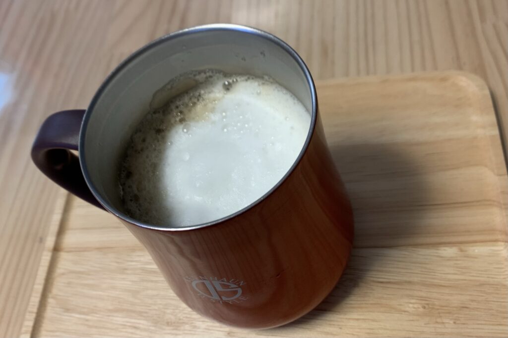 泡立てコーヒー