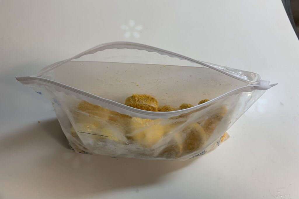 PPシートで広がりを防止する画像