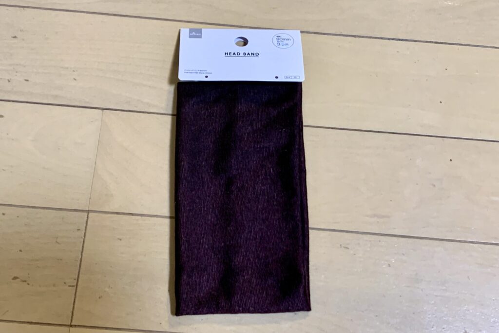 ダイソーのヘアバンド